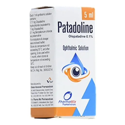 [code in gad:66097--code in mourad:] patadoline 0.1% eye drops 5 ml - باتادولين 0.1% نقط للعين 5 مل