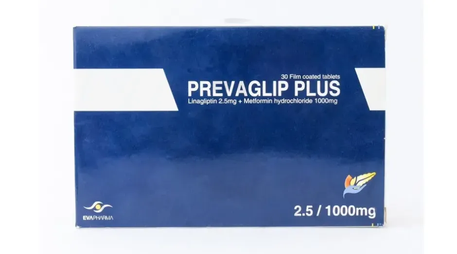 prevaglip plus 2.5/1000mg 30 tabs - بريفاجليب بلس 2.5/1000 مجم 30 قرص