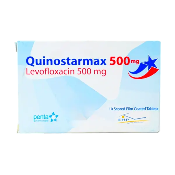 Quinostarmax 500mg 10 tabs - كوينوستارماكس 500 مجم 10 اقراص