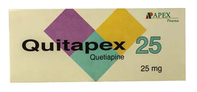 [code in gad:55043--code in mourad:55043] Quitapex 25mg 30 tab - كويتابيكس 25 مجم 30 قرص