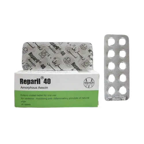 reparil 40mg 40 tabs - ريباريل اقراص 40 مجم 40 قرص