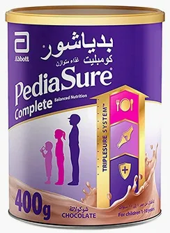 [code in gad:55081--code in mourad:55081] Pediasure chocolate powder 400 gm - بدياشور شيكولاتة باودر 400 جم
