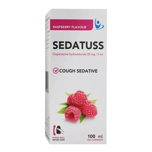 sedatuss 20mg/5ml 100 ml susp. - سيداتوس 20مجم/5مل 100 مل معلق
