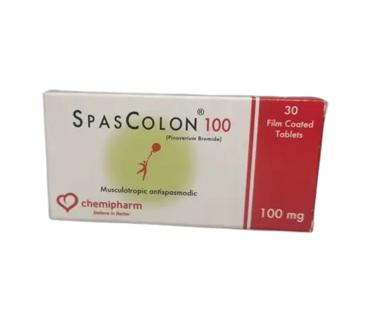 spascolon 100mg 30 tab - سباسكولون 100 مجم 30 قرص