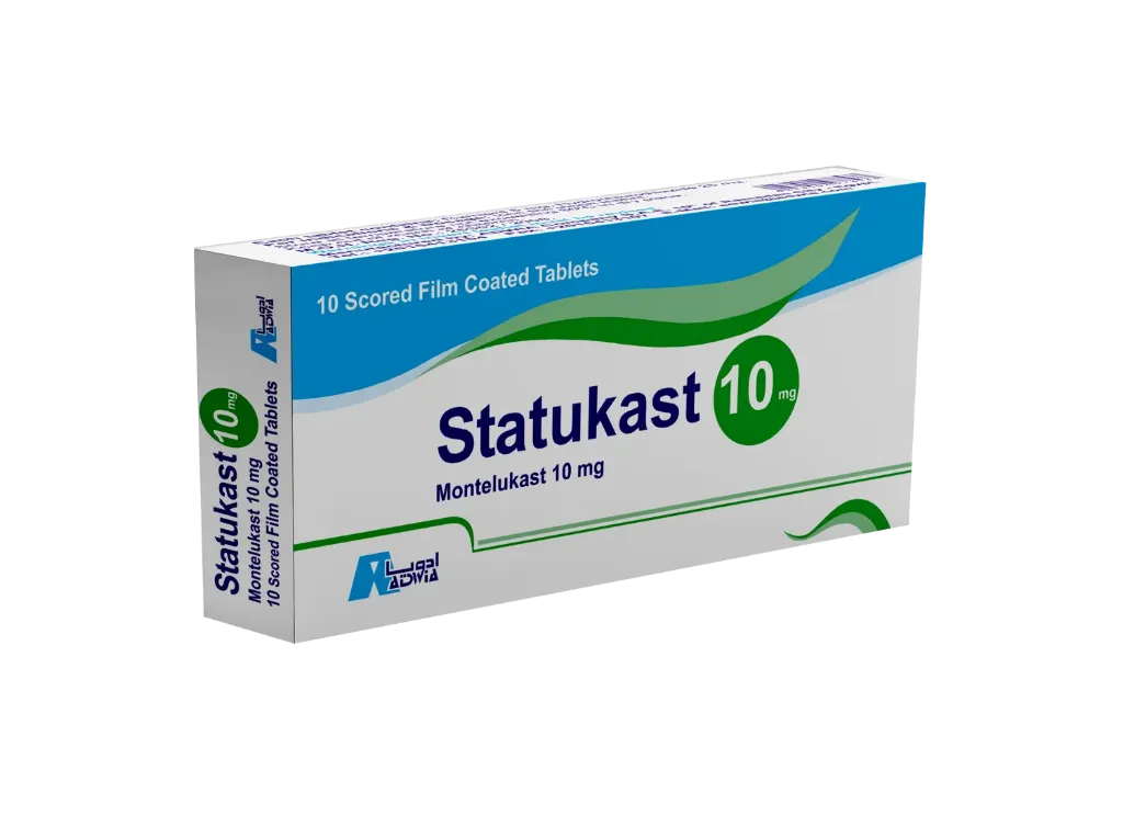 Statukast 10mg 10 tabs - ستاتوكاست 10مجم 10 اقراص قابلة للتقسيم