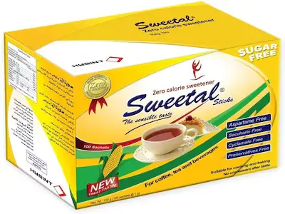 [code in gad:62605--code in mourad:] Sweetal 1g 100 sachets - سويتال 1 جم 100 كيس