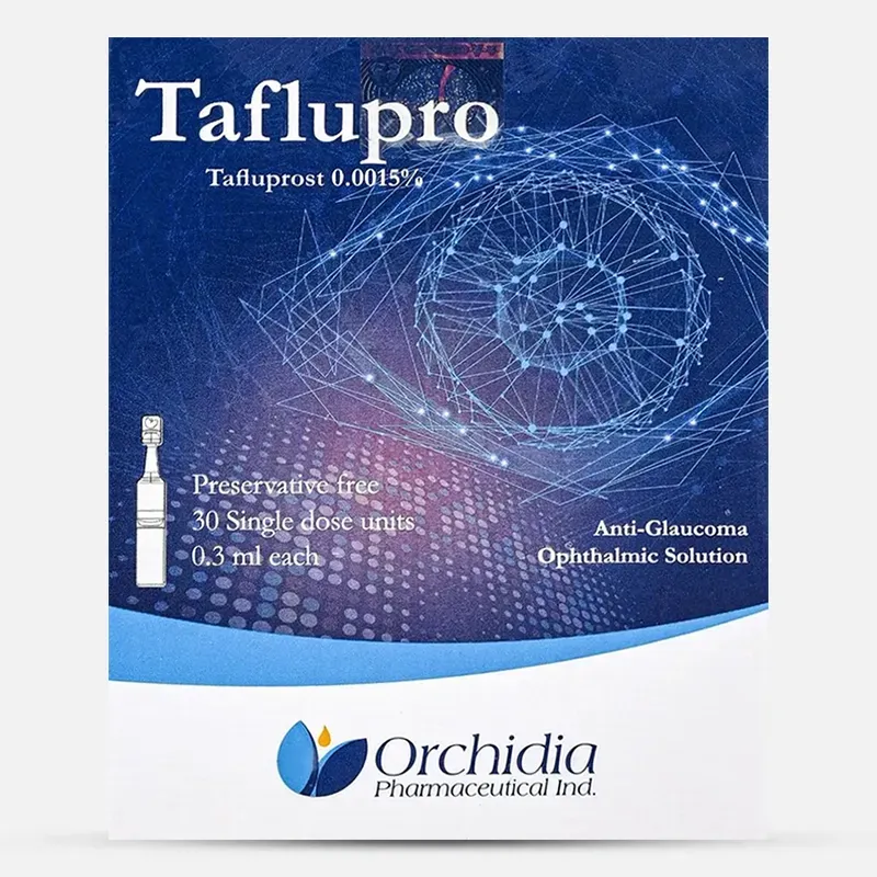 [code in gad:64702--code in mourad:65921] taflupro 15mcg/ml eye drops 30 SDU - تافلوبرو 15مكجم قطرة للعين 30 جرعة احادية