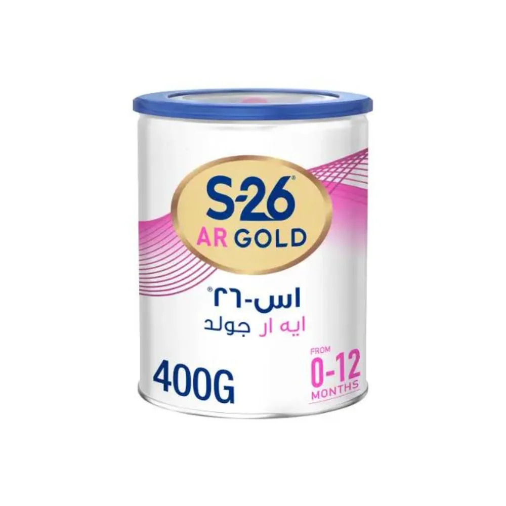 S26 gold AR milk 400 gm - لبن اطفال اس26 جولد ايه ار مضاد للارتجاع 400 جم 