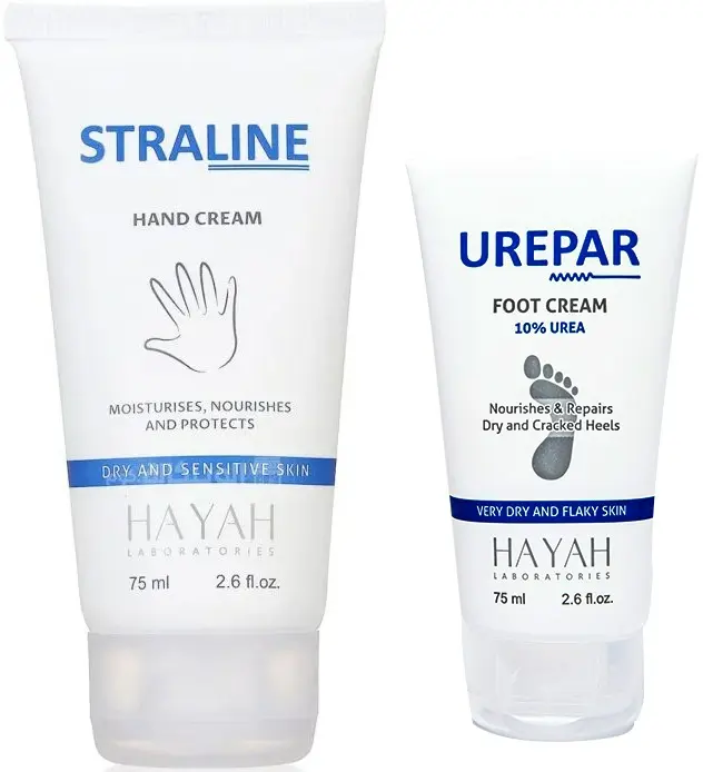 STRALINE Hand Cream + UREPAR Foot Cream OFFER - عرض سترالاين كريم لليدين + يوريبار كريم للقدمين