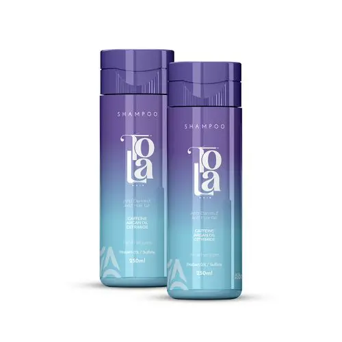 tola hair shampoo 250 ml (1+1 Offer) - تولا شامبو للشعر 250 مل