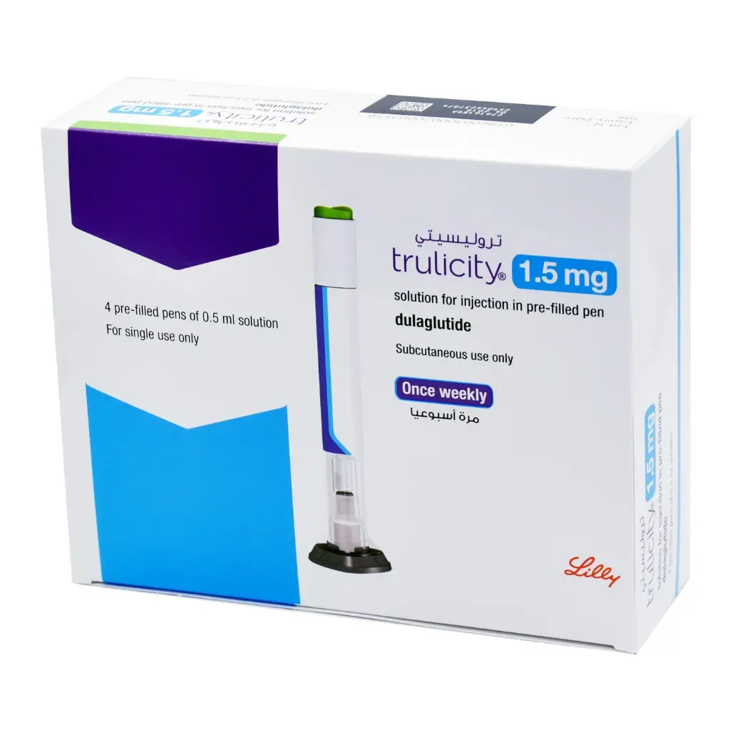 [code in gad:65995--code in mourad:65767] Trulicity 1.5mg 4 prefilled pens - تروليسيتي 1.5 مج 4 اقلام معبأة مسبقا