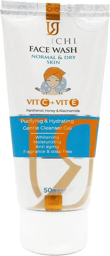 [code in gad:68310--code in mourad:68001] U Richi Face Wash 50ml - غسول الوجه يو ريتشي 50 مل