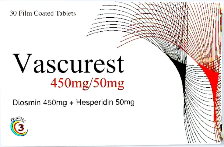 vascurest 500mg 30 tabs - فاسكيوريست 500 مجم 30 قرص