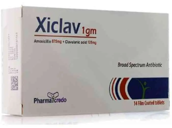 xiclav 1gm 14 tabs - زيكلاف 1جم 14 قرص