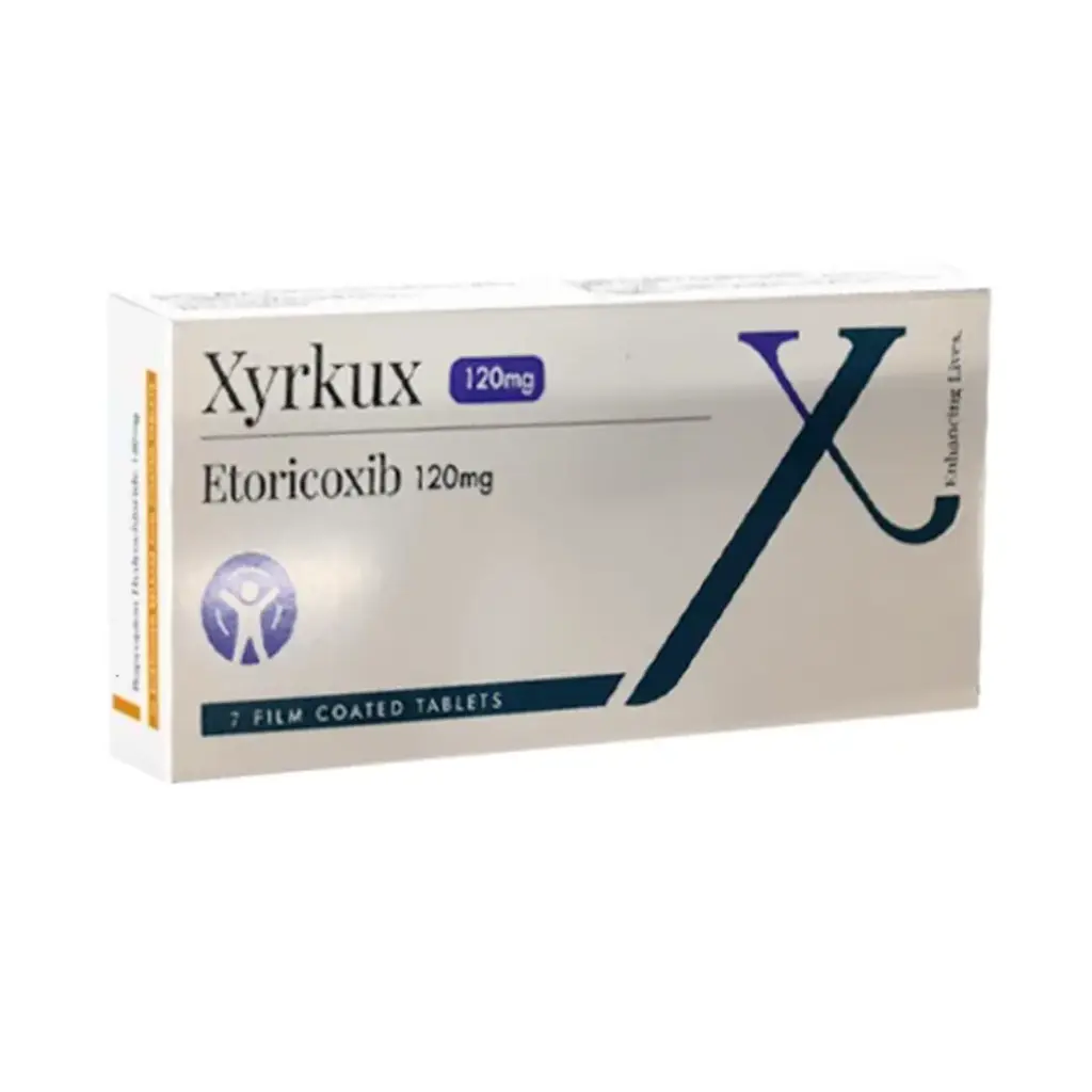 xyrkux 120mg 7 tabs - زيركوكس 120 مجم 7 اقراص