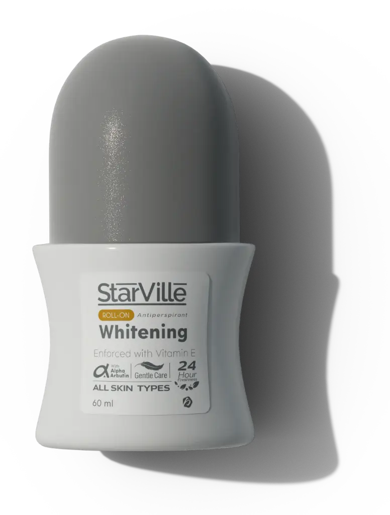 Starville whitening antiperspirant roll on 60 ml - ستارفيل رول اون للتبيض 60 مل