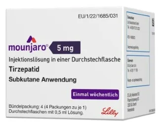 mounjaro injection 5mg 4 single dose vials - مونجارو 5 مجم محلول للحقن 4 فيال