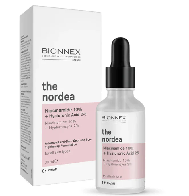 [code in gad:68522--code in mourad:] Bionnex The Nordea Niacinamide and Hyaluronic Acid Serum 30ml - سيروم بايونيكس ذا نوردينا نياسيناميد وحمض الهيالورونيك ٣٠ مل