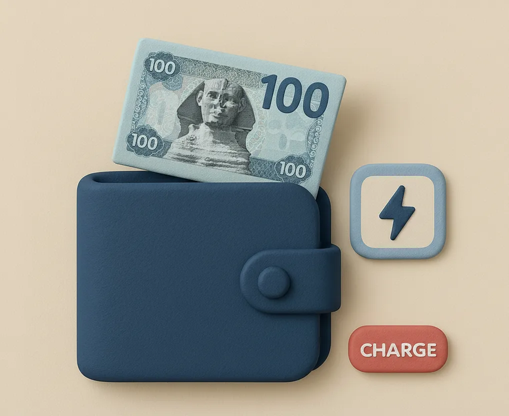 زيادة رصيد المحفظة الإلكترونية 