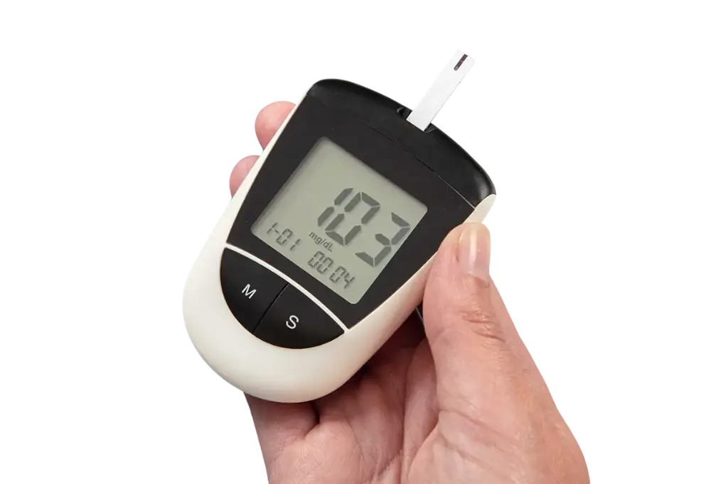 قياس السكر فى المنزل